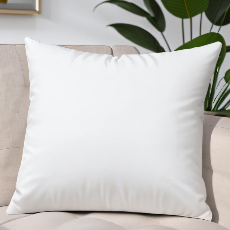 JIEITIVE Throw Pillow Inserts Hypoallergenic Premium Pillow Stuffer Square Form for Decorative Pillow Covers Cushion Set of 1-24 x 24 Inches - Image 5